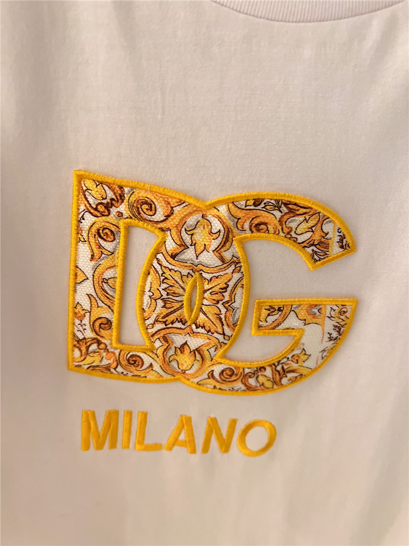 Dolce & Gabbana d&g positioning printing T-shirt replicas clothes