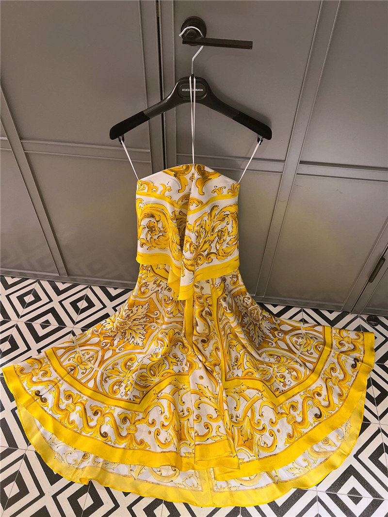 Dolce & Gabbana d&g tube top dress replica clothing