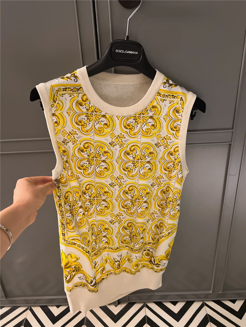 Dolce & Gabbana d&g silk two-piece replica clothing