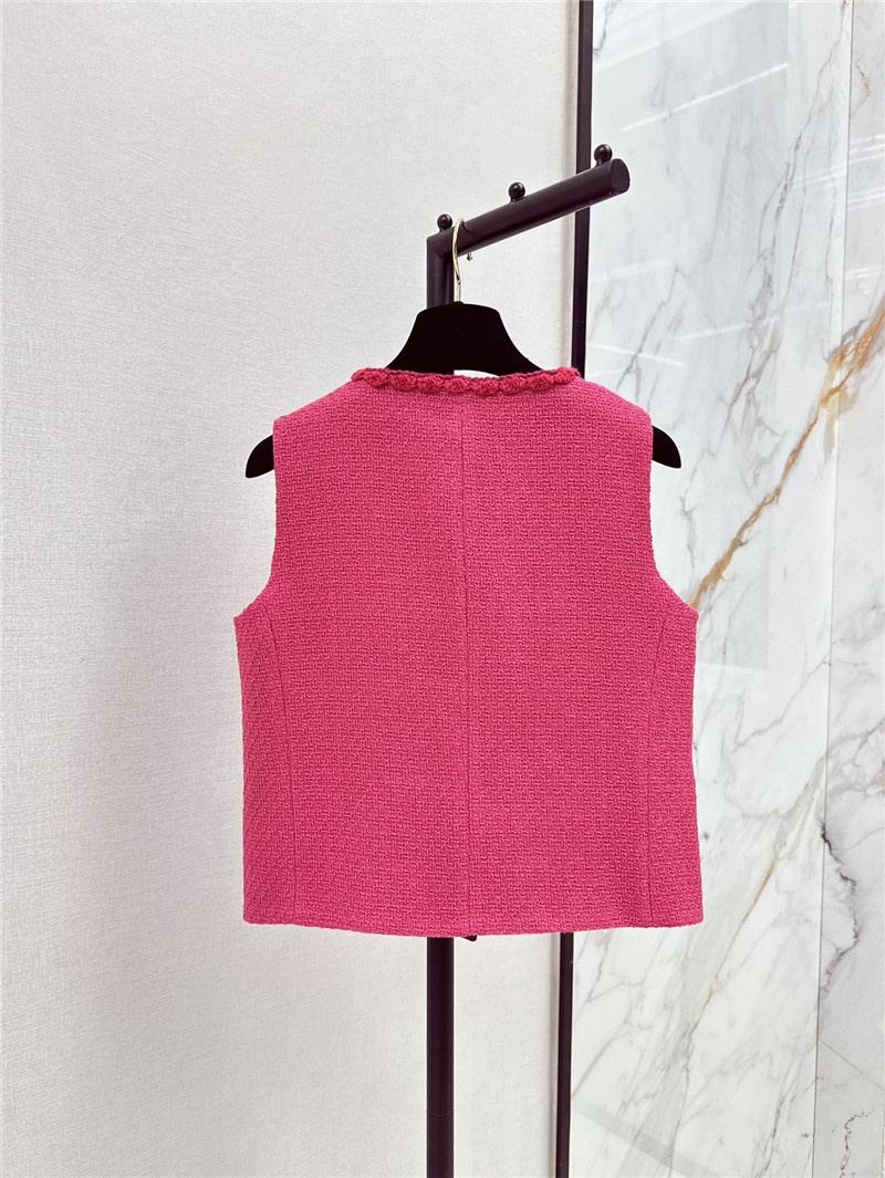 Ch**el new woven vest replica designer clothes