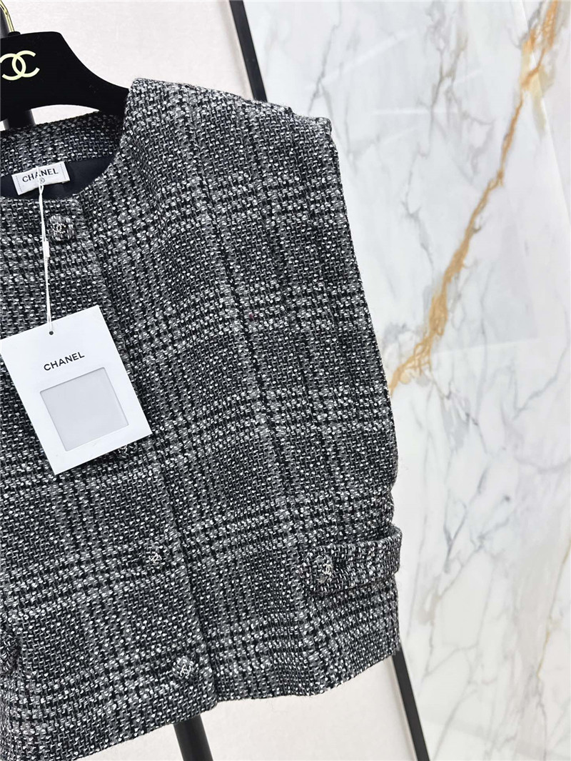 Ch**el checkered vest cheap replica designer clothes