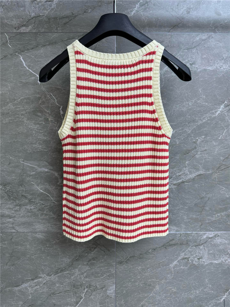 D10r striped knitted two-piece set replica d&g clothing