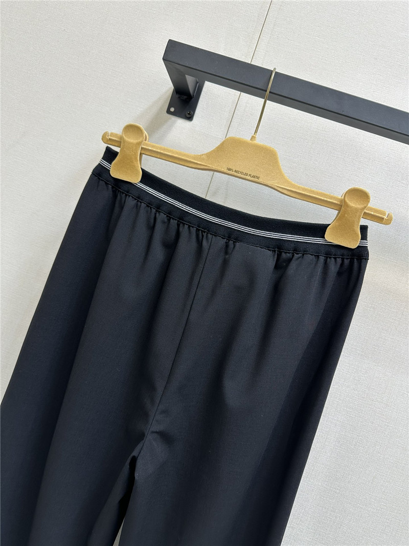 M1um1u high waist wide leg trousers replica d&g clothing