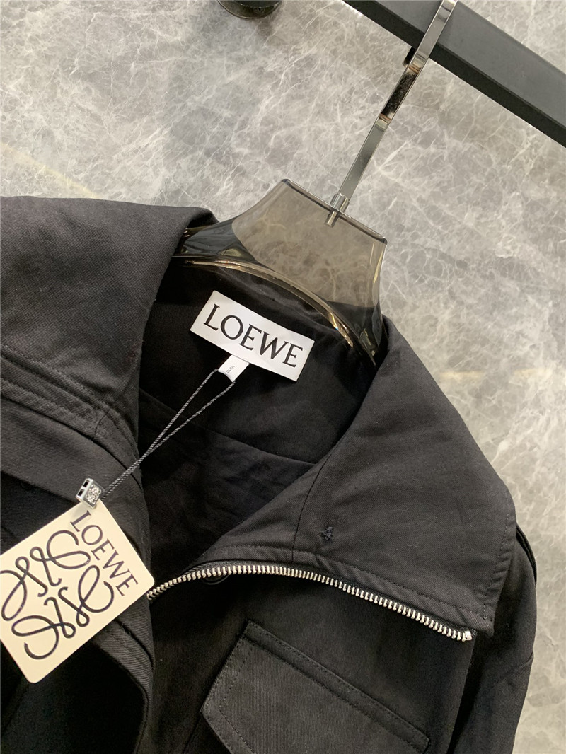L0ew* drawstring four pocket design jacket replica clothes