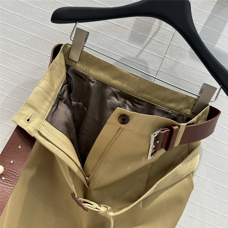 Pra*a temperament midi skirt replica designer clothes