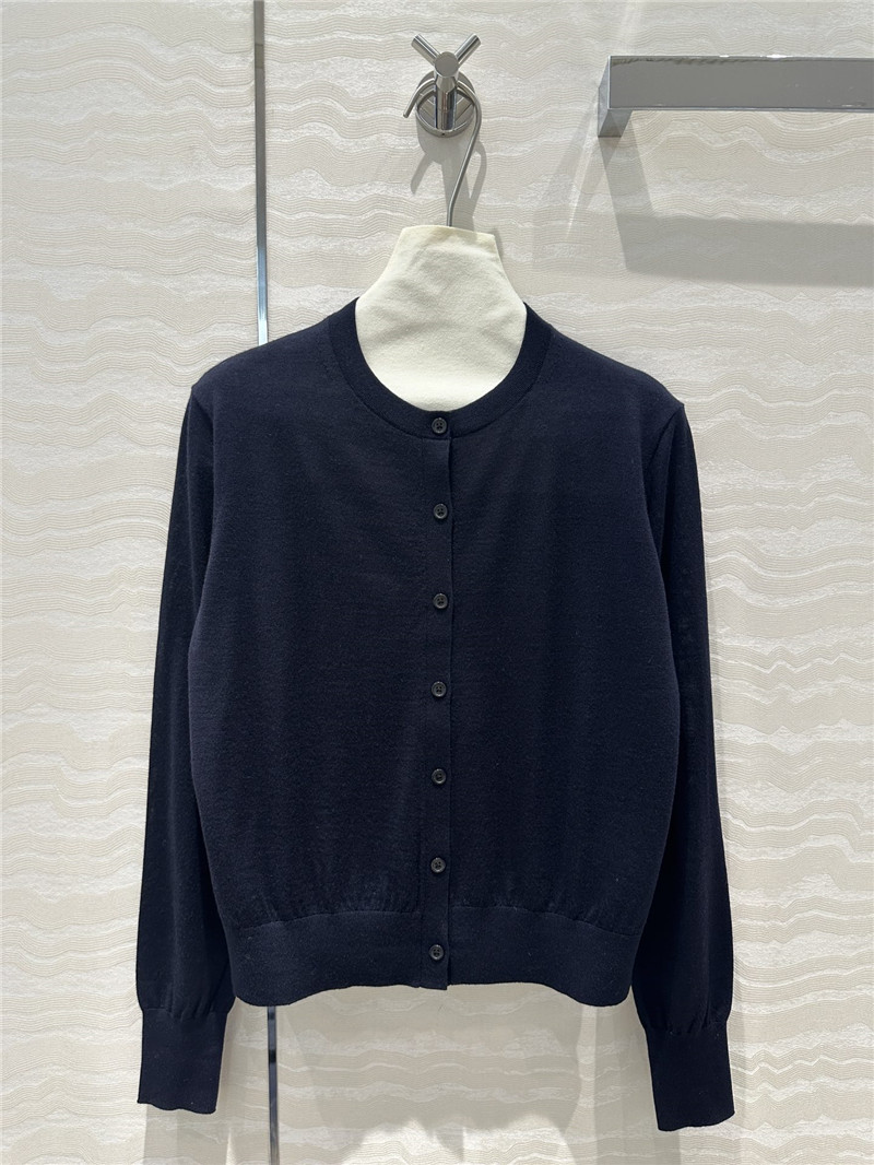 The R0w fine wool cardigan replica d&g clothing
