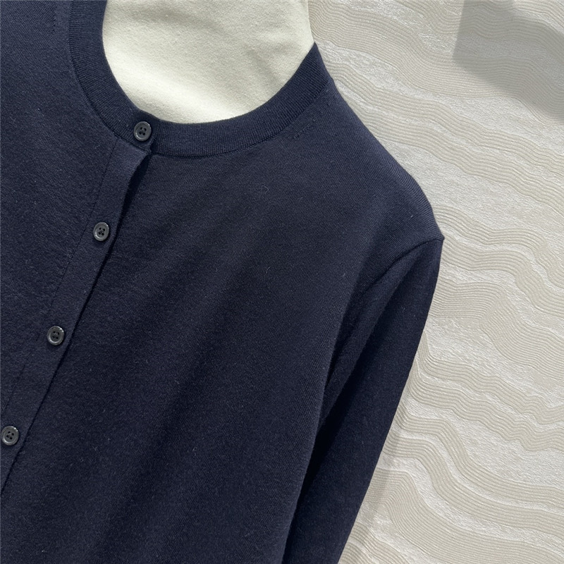 The R0w fine wool cardigan replica d&g clothing