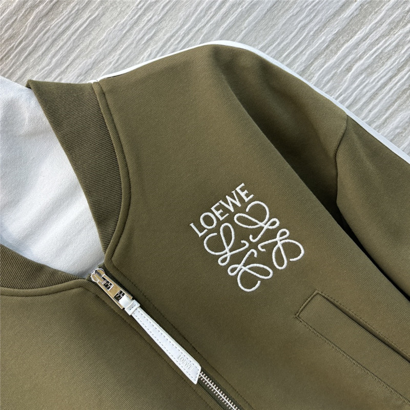 L0ew* stand collar zipper space cotton jacket replica d&g clothing