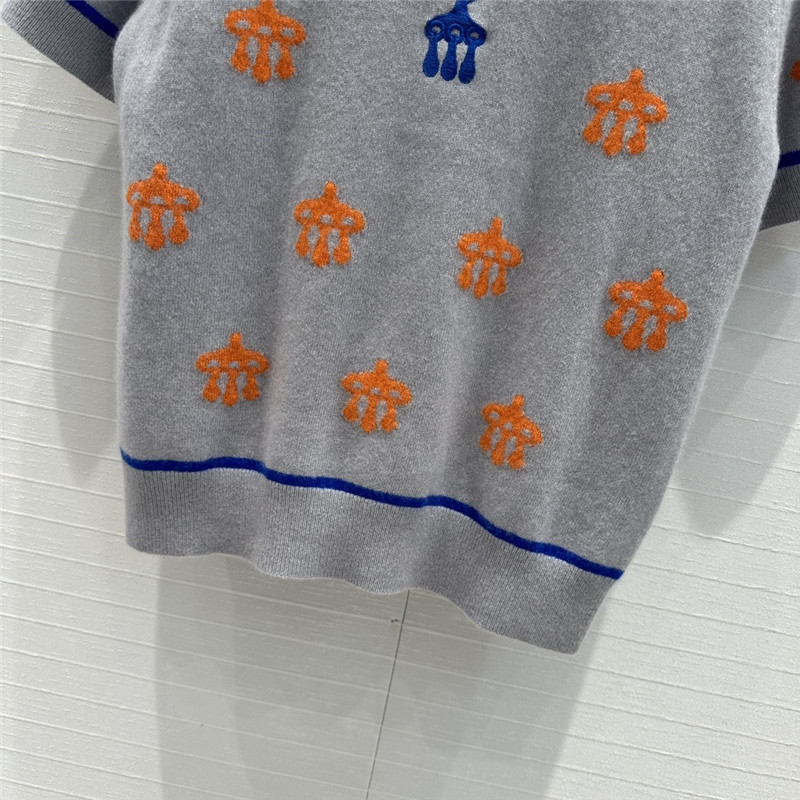 H**me5 cashmere short-sleeved sweater replicas clothes