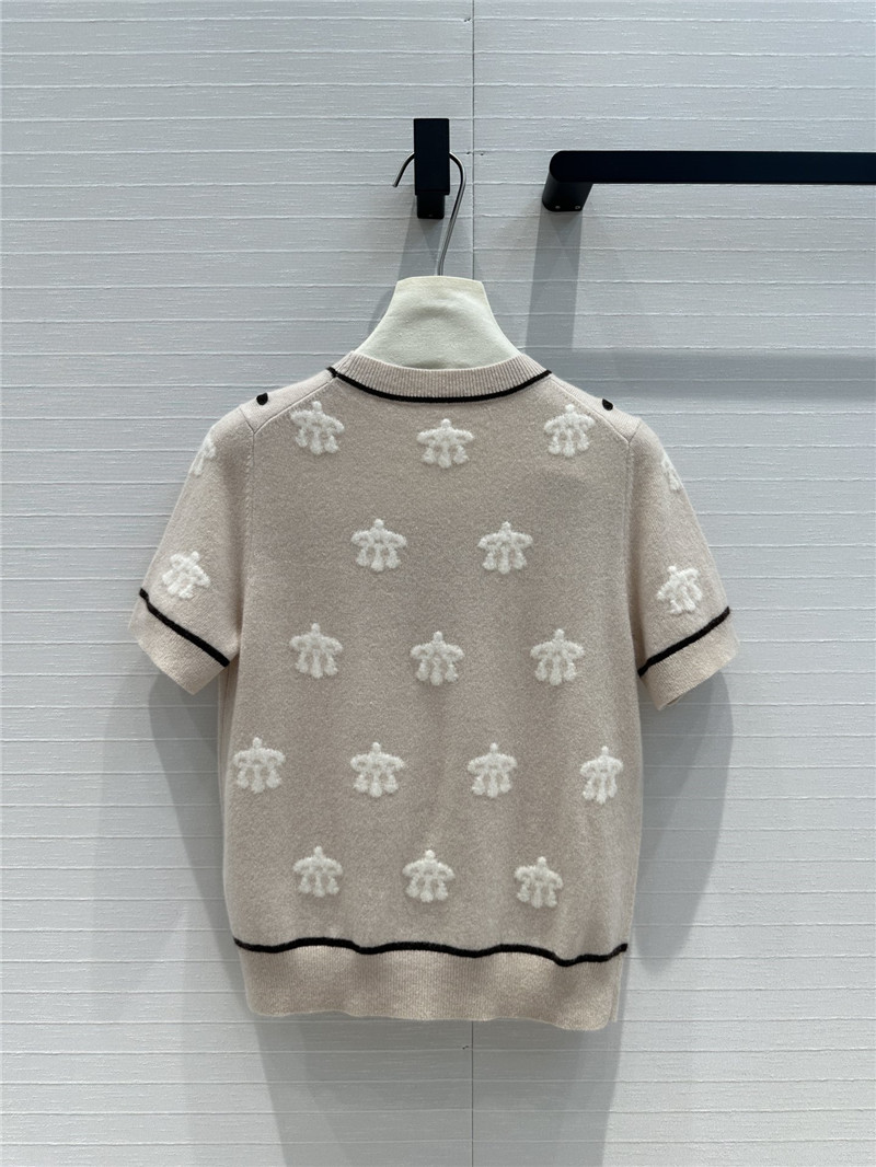 H**me5 cashmere short-sleeved sweater replicas clothes