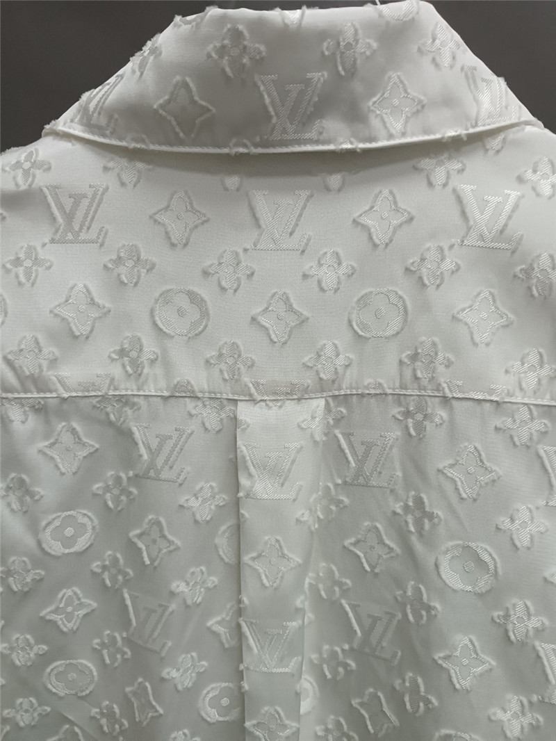l0vis Vvtt0n lv logo print long sleeve shirt replicas clothes