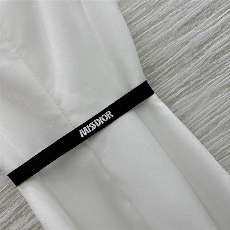 D10r elegant white dress replica clothing