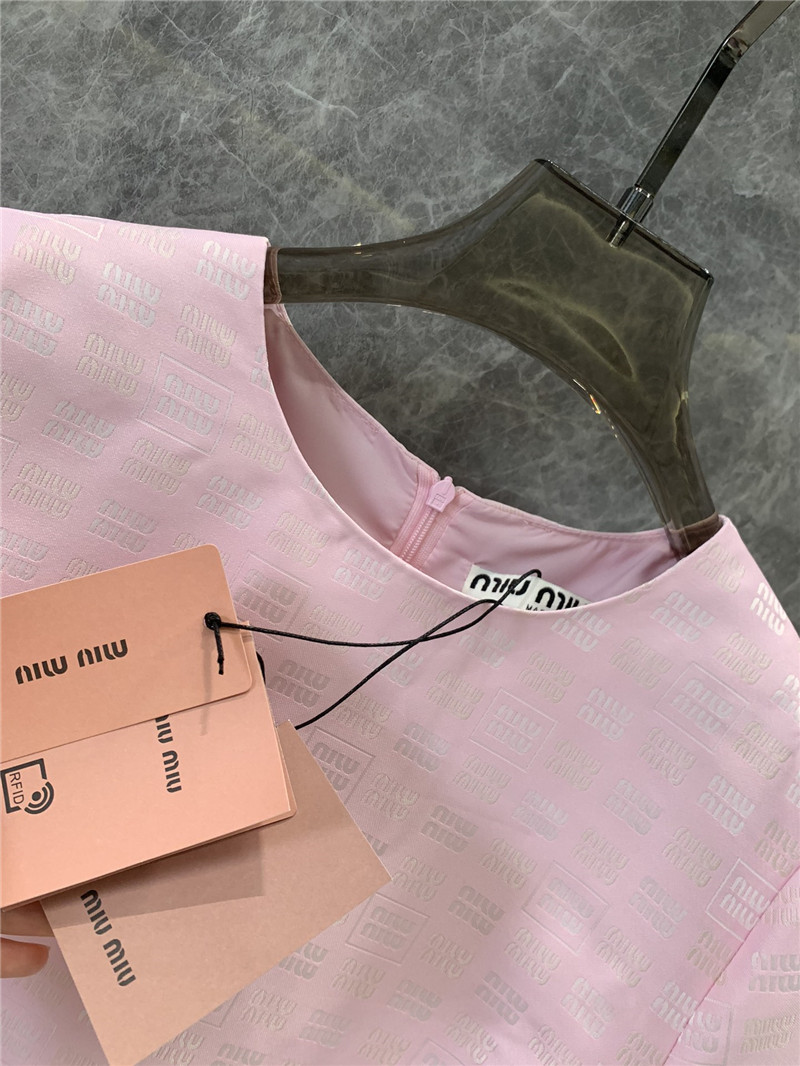 M1um1u short sleeve dress replica designer clothing websites