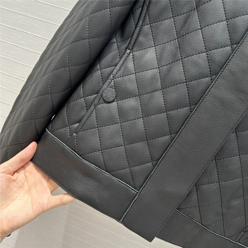 h**me5 lambskin D1am0nd quilted motorcycle jacket replicas clothes