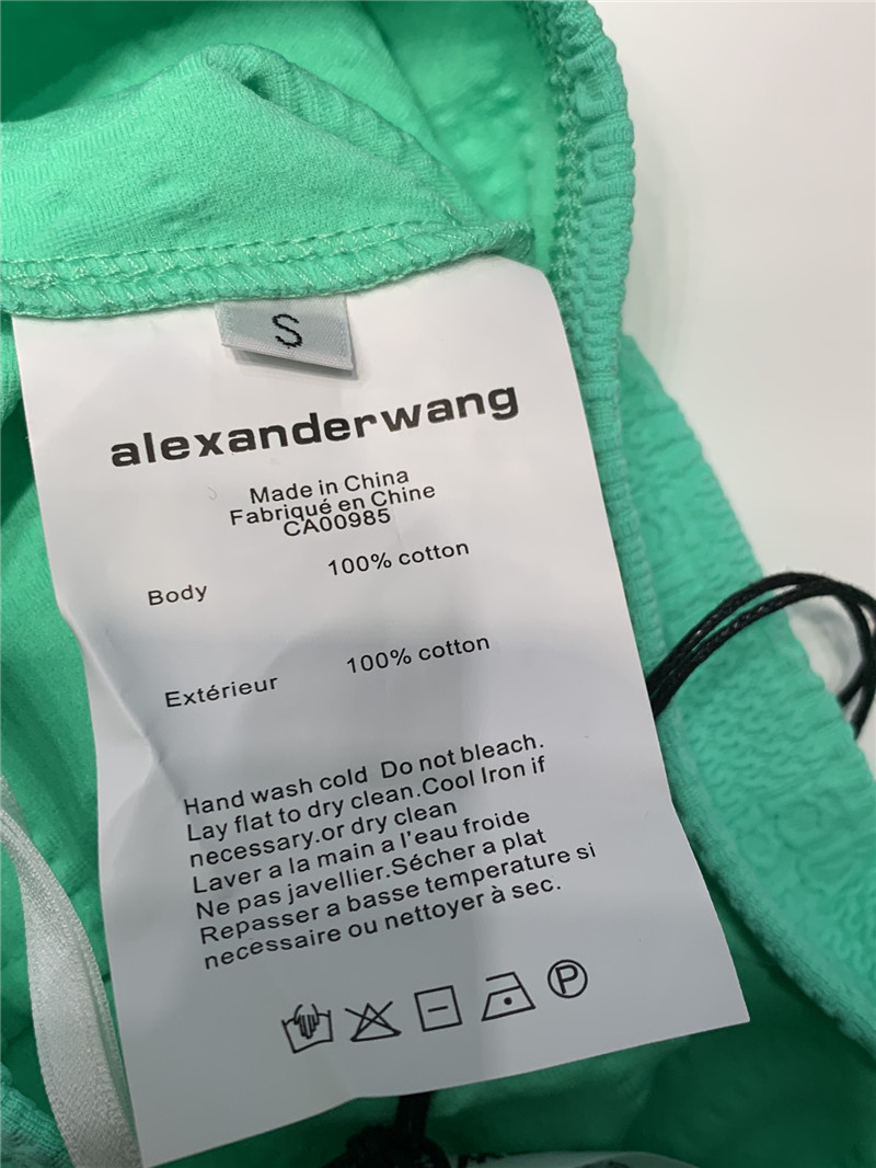 A1exa*der wang logo textured jacquard skirt replica clothing sites
