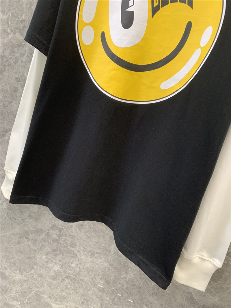 Gvc*1 fake two piece long sleeve t-shirt cheap replica designer clothes