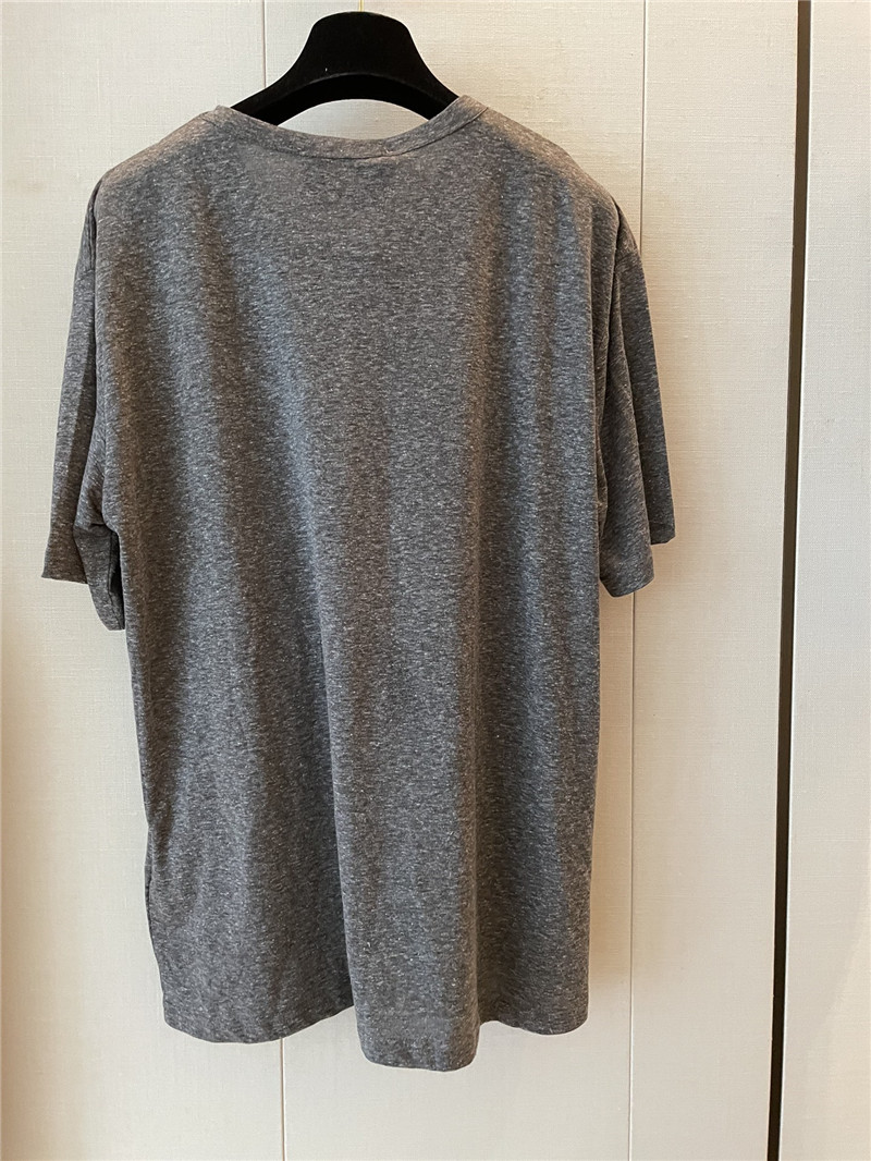 Ce1i*e mid-century grey short-sleeved replica clothing sites