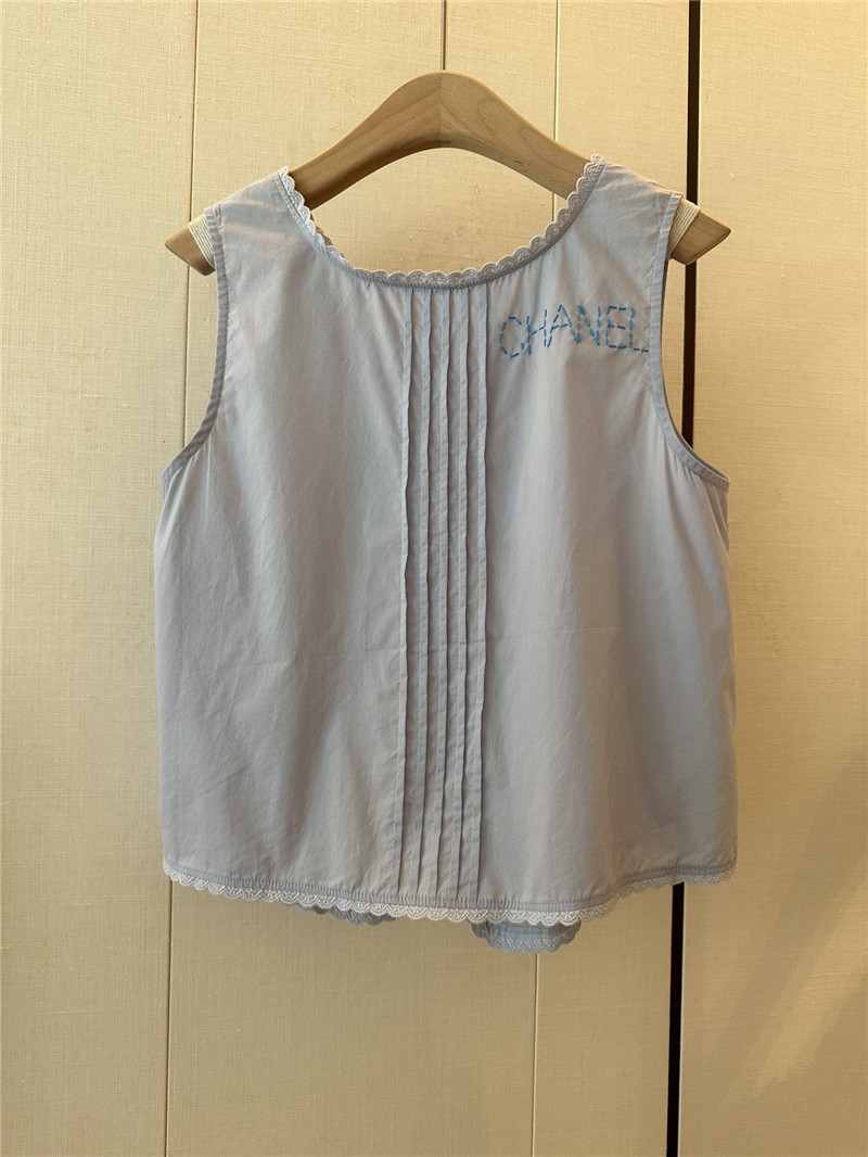 Ch**el second-hand small details vest replica clothing sites