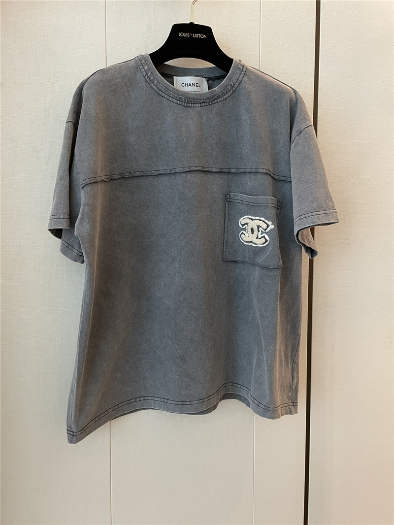 Ch**el new color short sleeve replica clothing sites