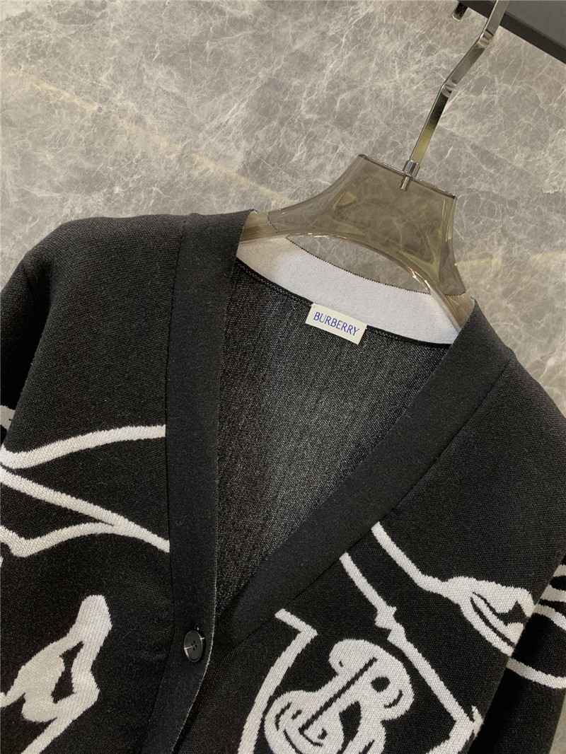 Bv*b*rry single-breasted v-neck knitted cardigan replicas clothes