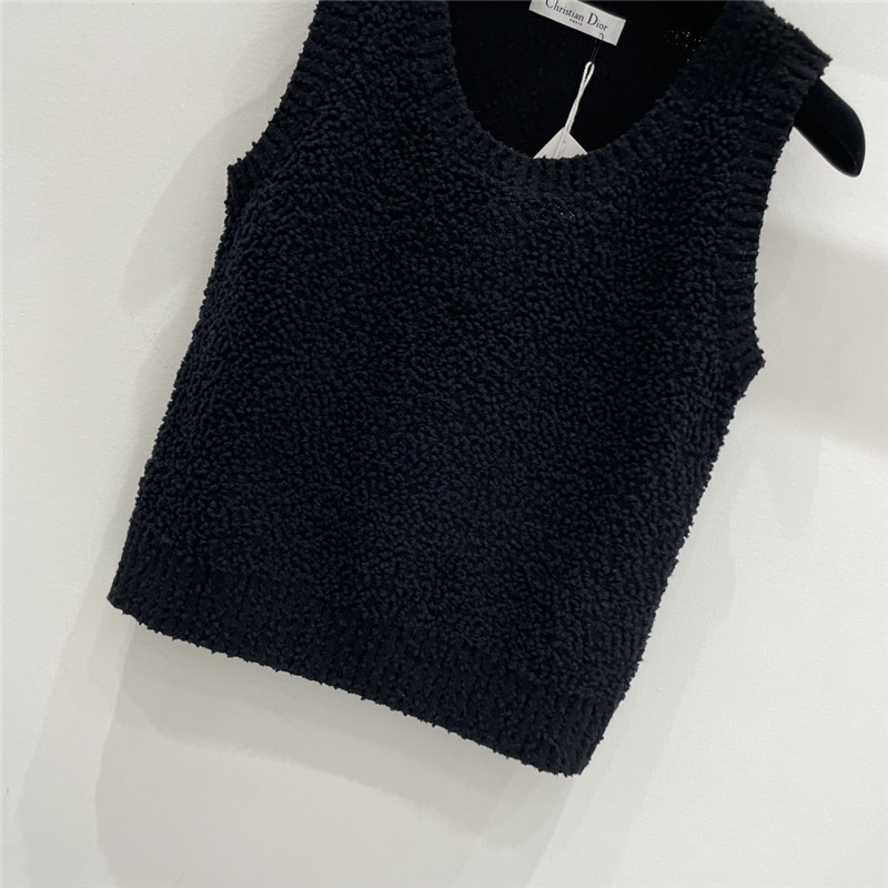D10r wool pom pom vest replica clothing sites