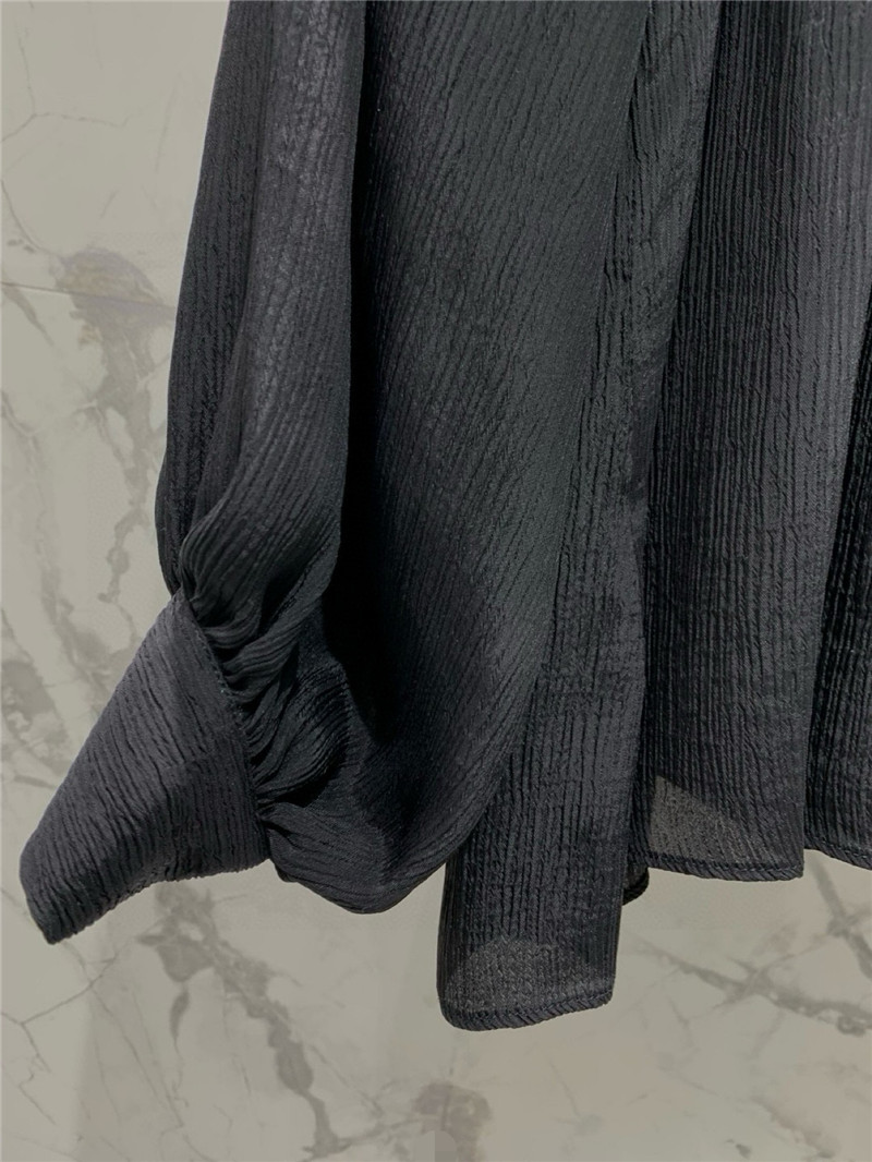 Balmain new loose-fitting cupro shirt replica clothes
