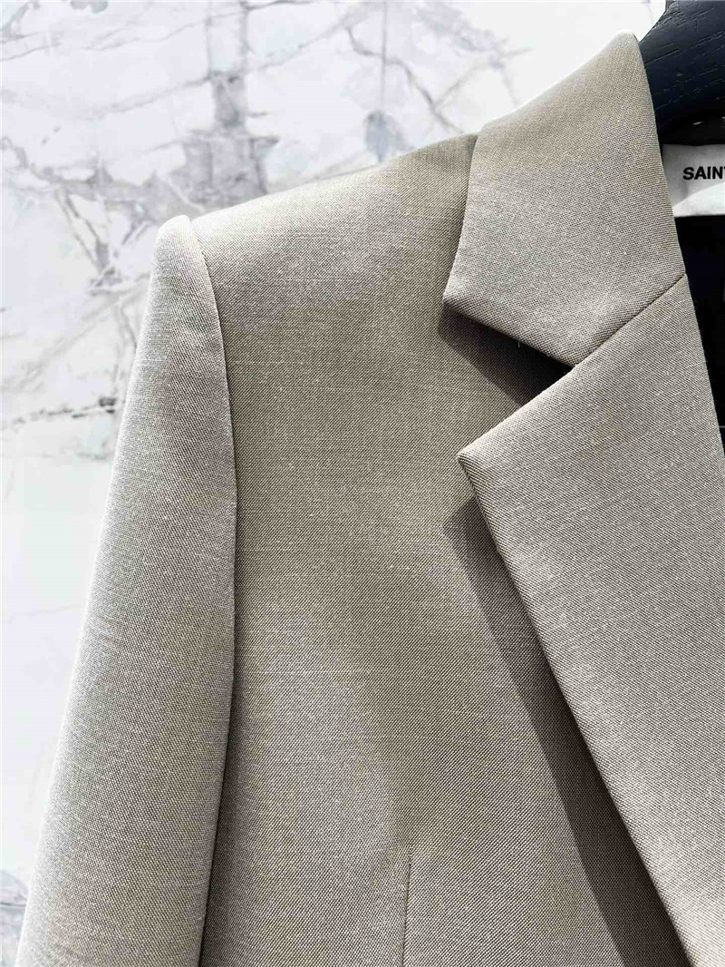 Y51 loose beige single-button suit replica clothes