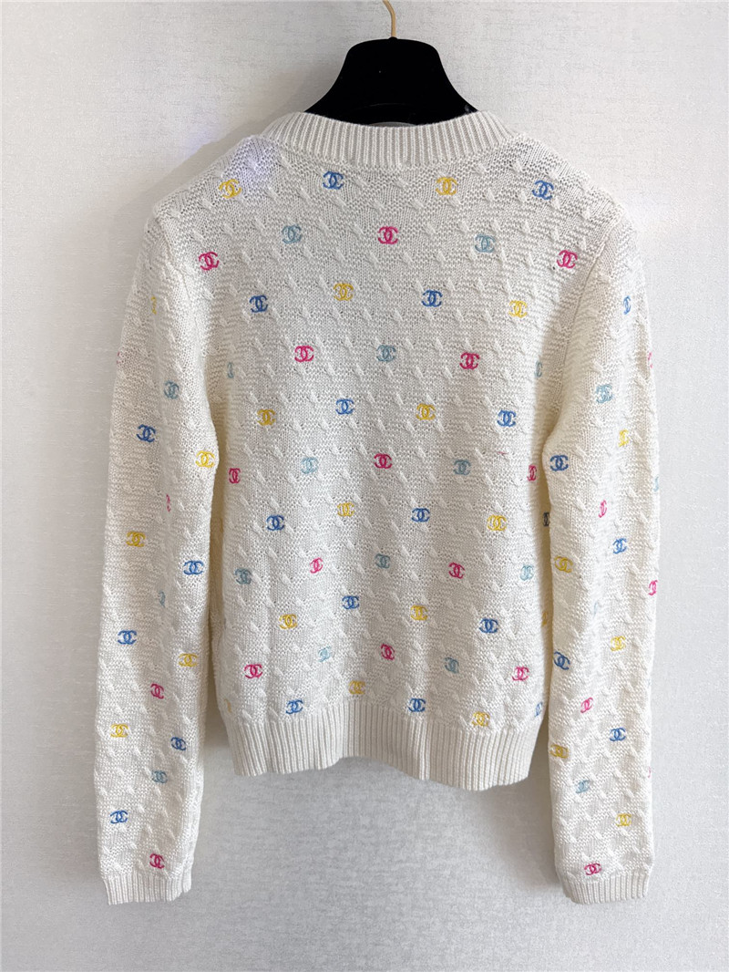 Ch**el round neck long sleeve replica designer clothes