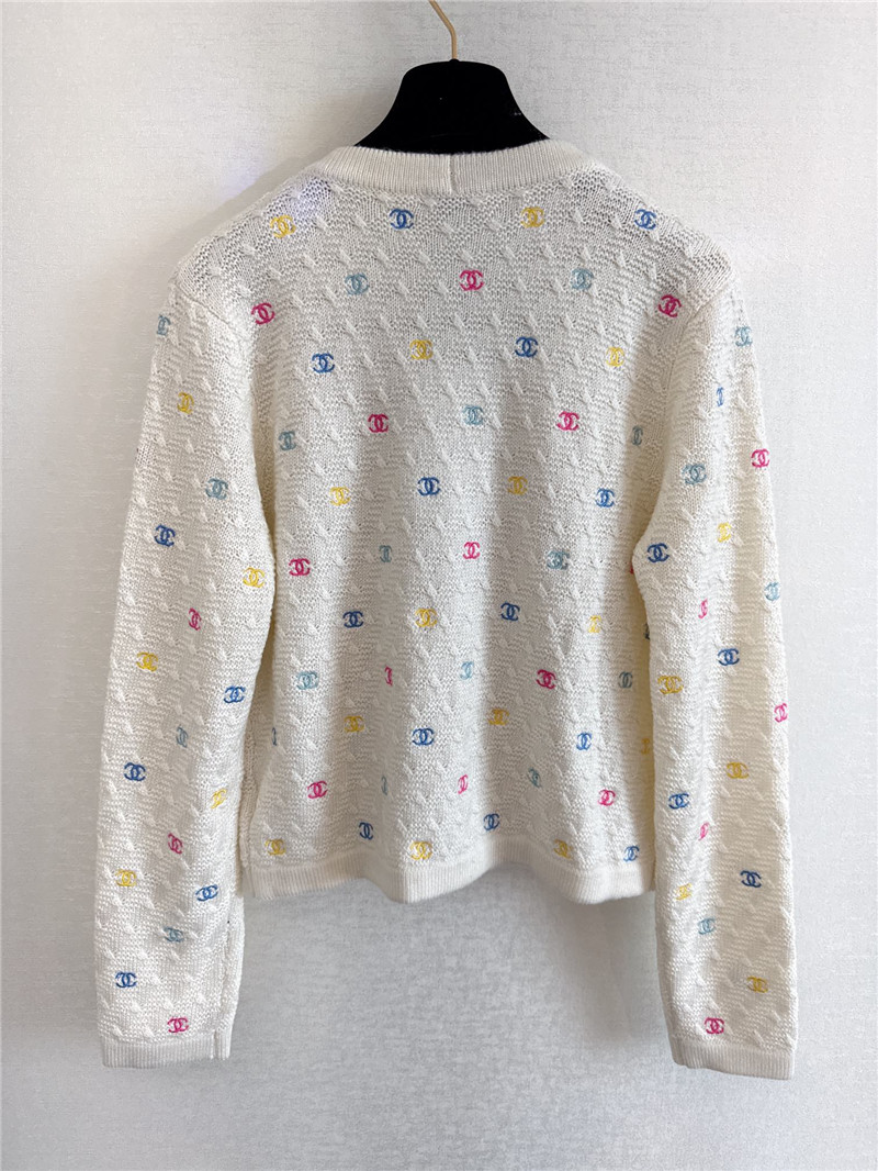 Ch**el v neck cardigan replica d&g clothing