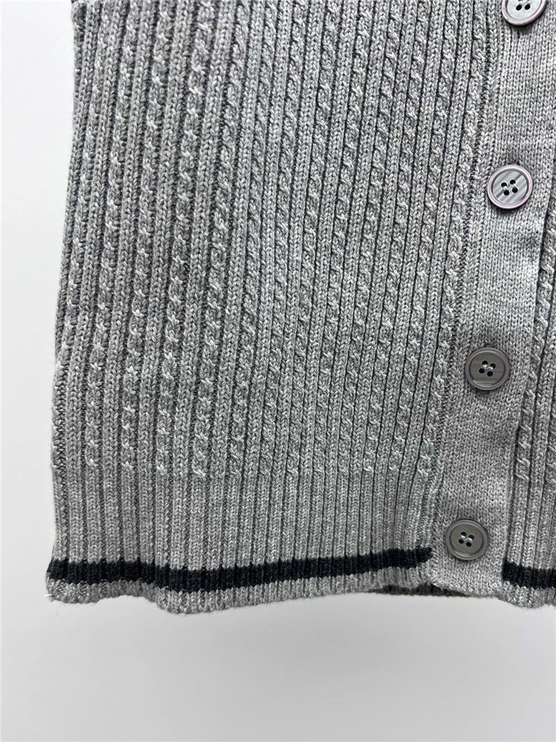 Thom browne V-neck vest replica clothing sites