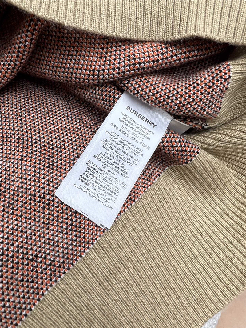 Bv*b*rry check pullover sweater replica clothing sites