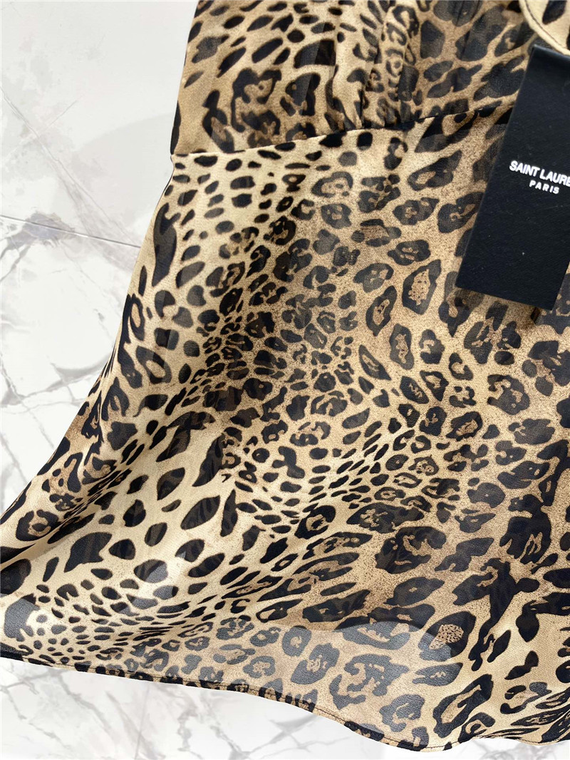 Y51 backless leopard print small camisole replica d&g clothing