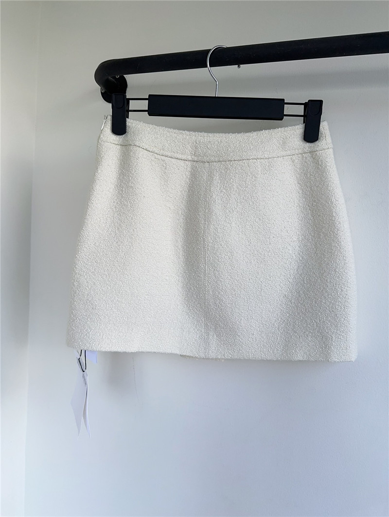 Ce1i*e wool tweed skirt replica d&g clothing