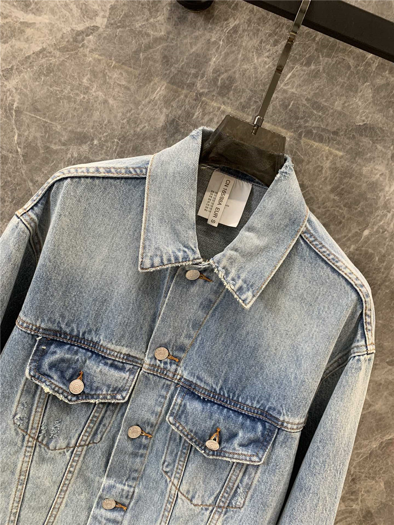 acne studios loose denim jacket replica d&g clothing