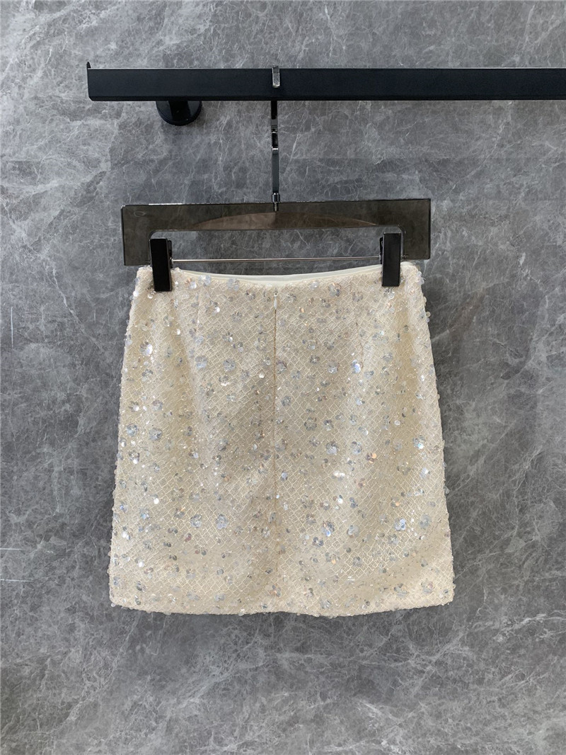 Va1e*ntin0 sequined flower straight skirt replica clothing sites