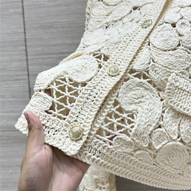 Ce1i*e knitted suspenders cardigan jacket replica clothing sites
