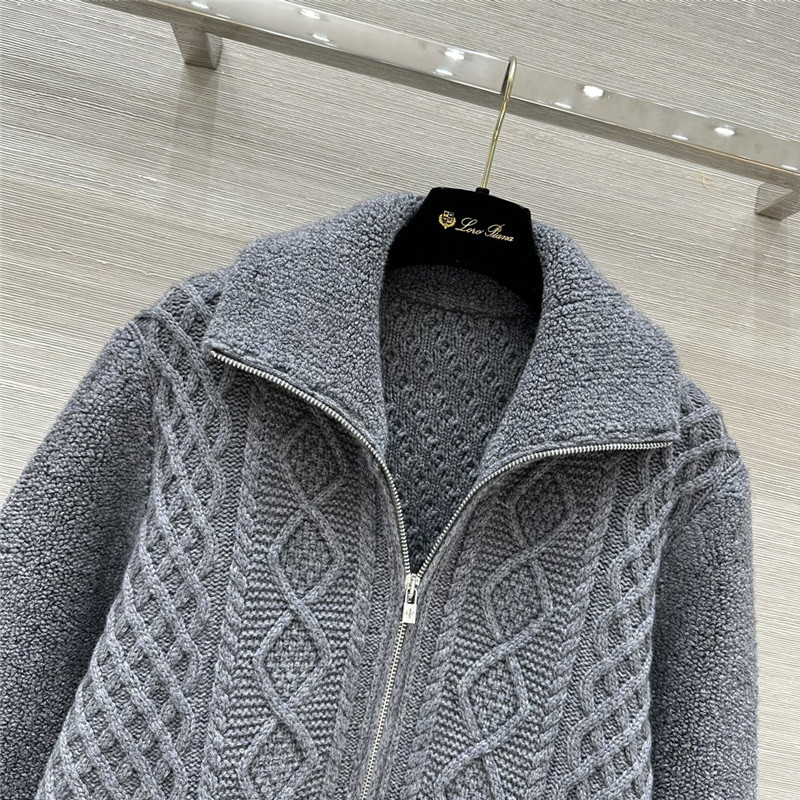 L0r0 P1ana small lapel cashmere coat replica clothing sites