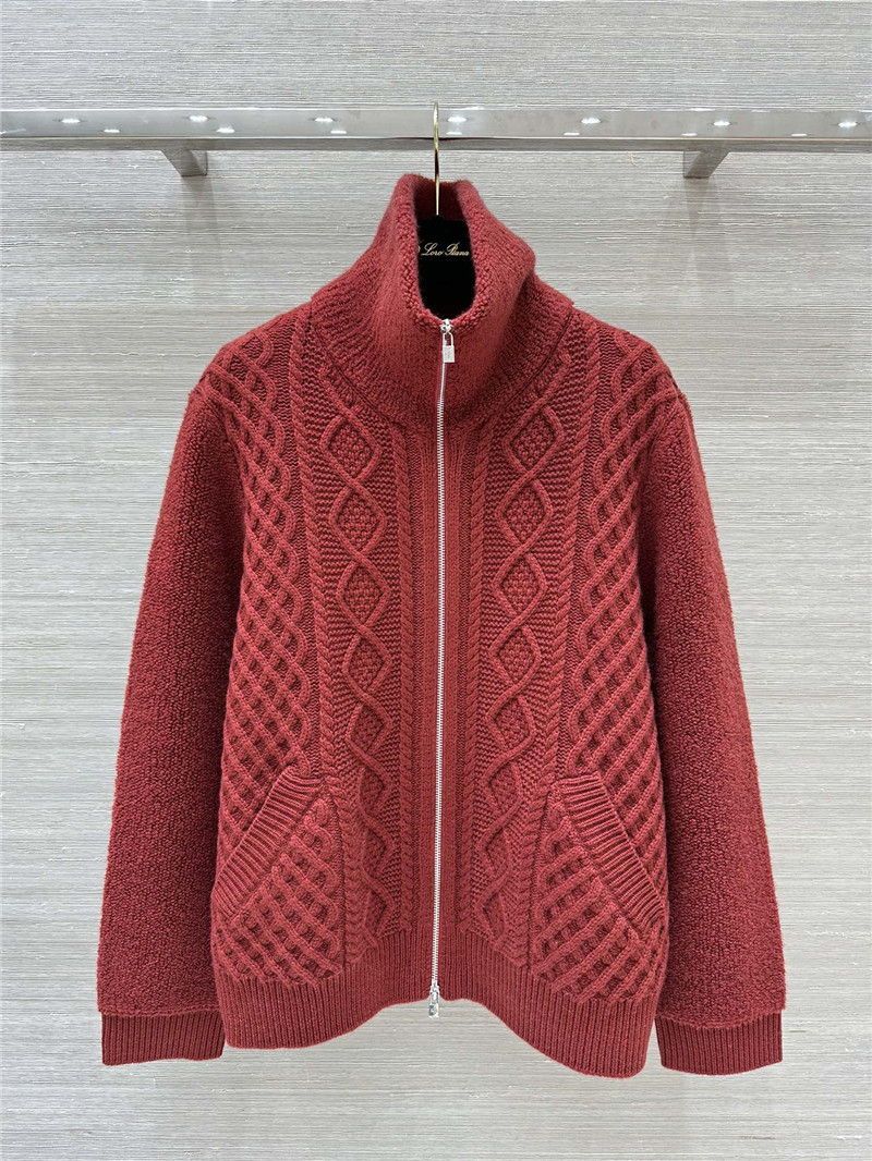 L0r0 P1ana small lapel cashmere coat replica clothing sites