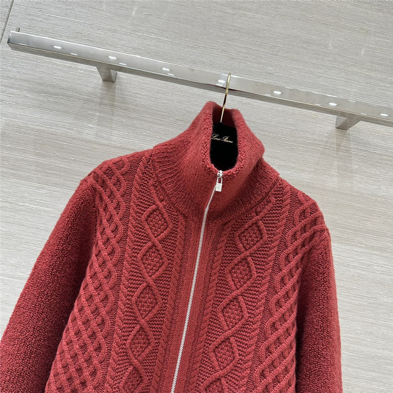 L0r0 P1ana small lapel cashmere coat replica clothing sites