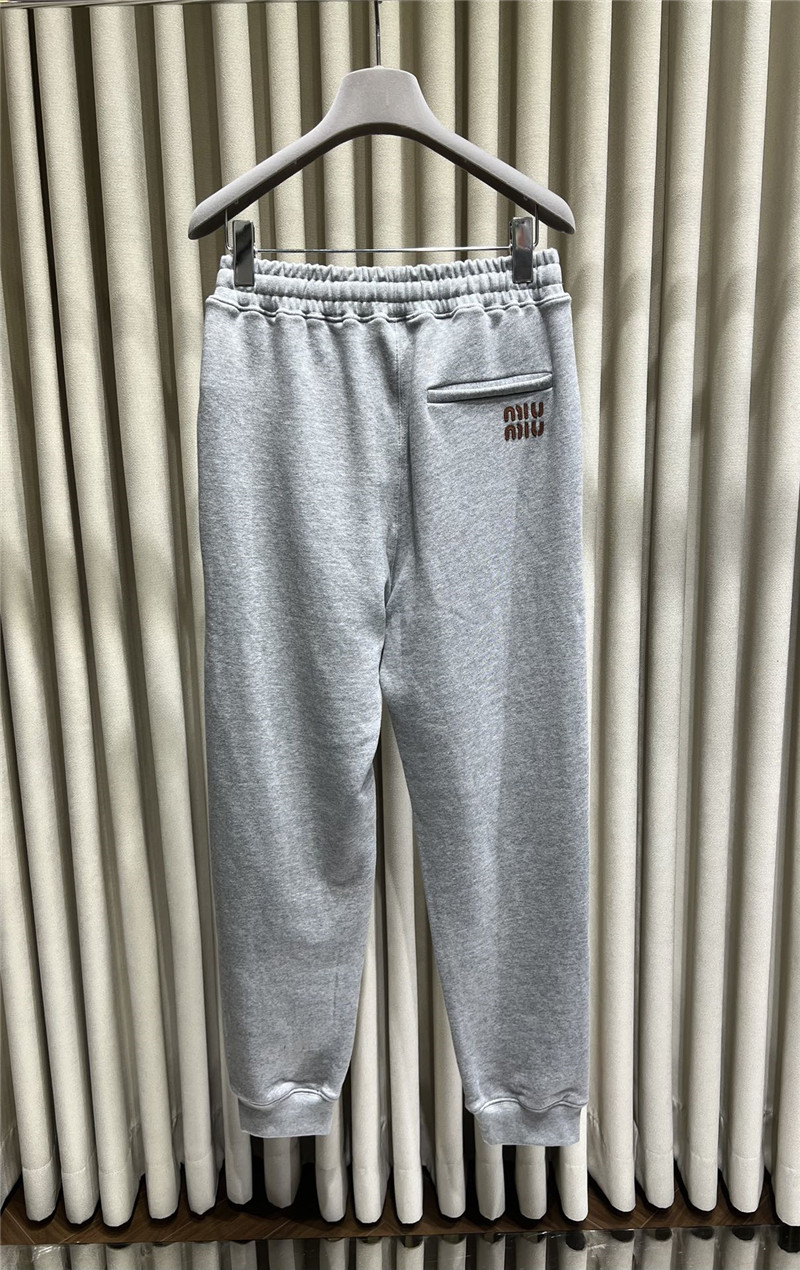 M1um1u casual sports trousers replicas clothes