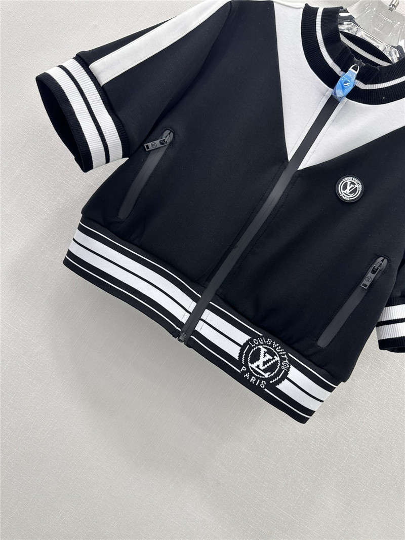l0vis Vvtt0n lv ribbed collar short jacket replica clothes