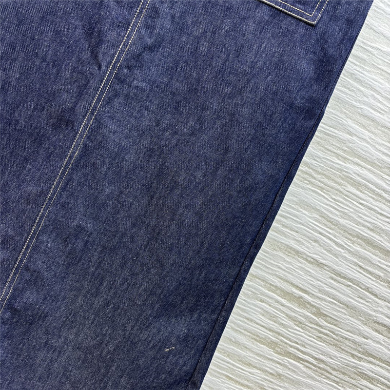 D10r denim maxi skirt replica designer clothes