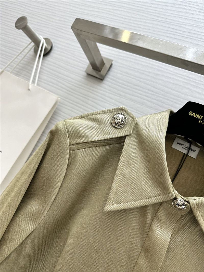 Y51 long sleeve trench dress replica d&g clothing