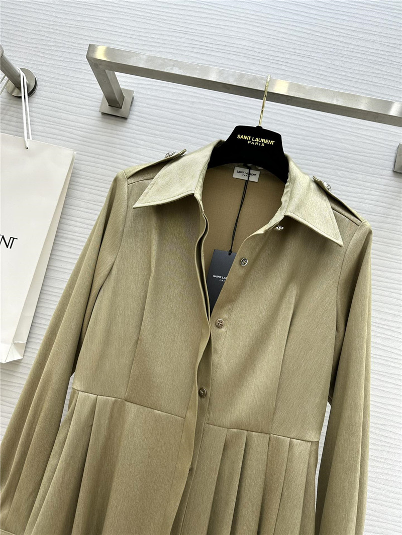 Y51 long sleeve trench dress replica d&g clothing