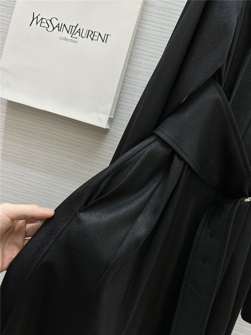 Y51 long sleeve trench dress replica d&g clothing