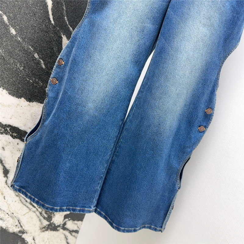 Chloé double-side hollow straight jeans replica clothes