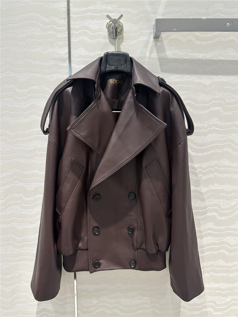 L0ew* fashionable jacket leather replica clothing sites