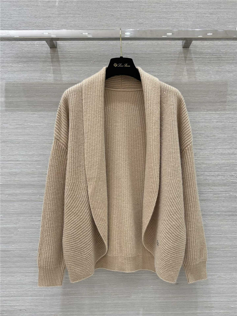 L0r0 P1ana cashmere cardigan replica designer clothes