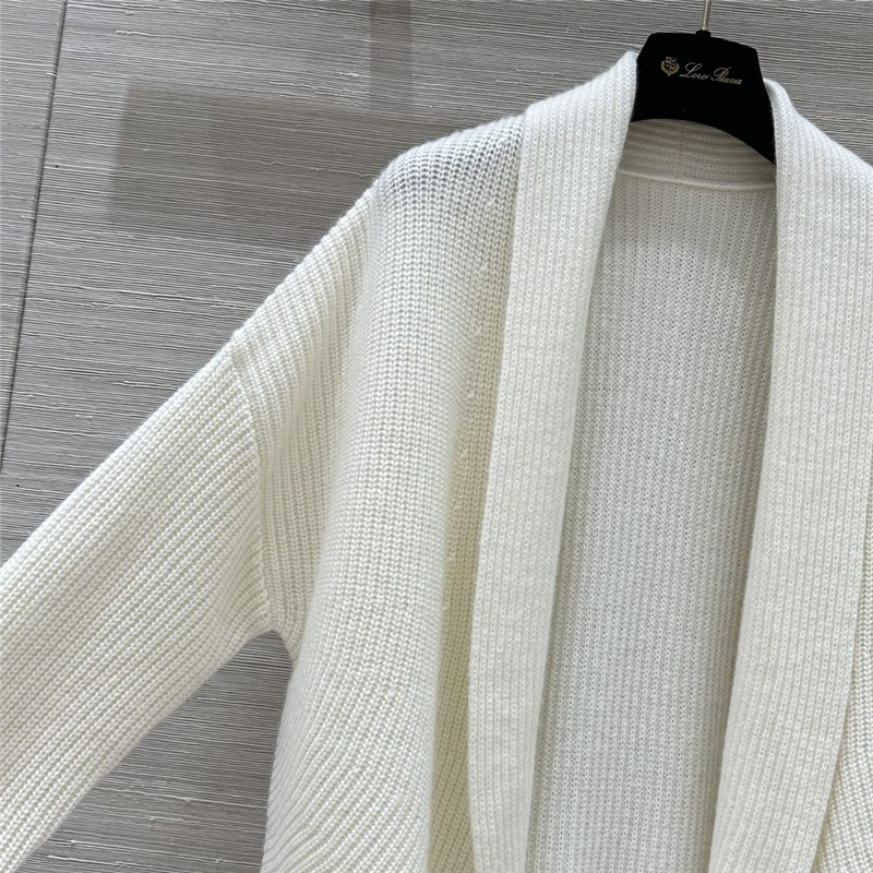 L0r0 P1ana cashmere cardigan replica designer clothes