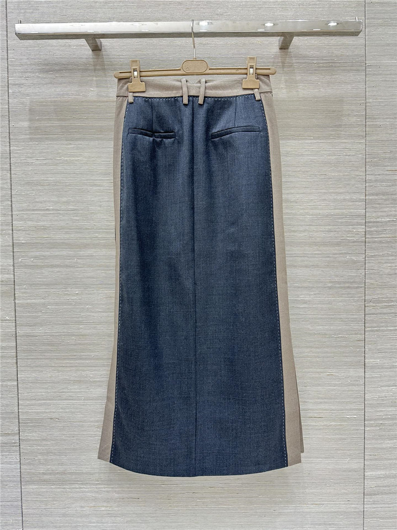 BC classic long skirt replica d&g clothing